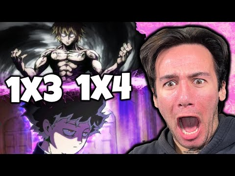MOB PSYCHO 100 - 1x3 and 1x4 (REACTION)