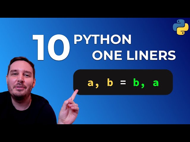 Top 10 Python One Liners YOU MUST KNOW!