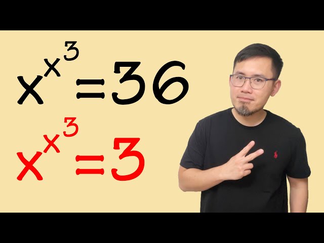 Solving popular exponential equations