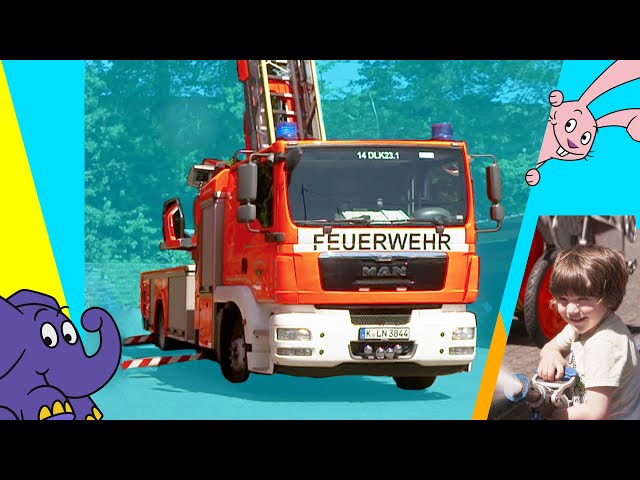 Moritz und die Maschinen: Moritz bei der Feuerwehr (lang) | Der Elefant | WDR
