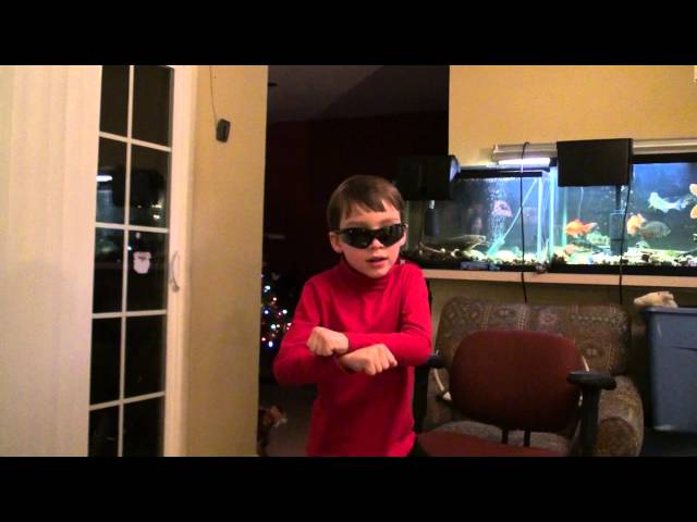 Gangam Style Dancing  6-year Old