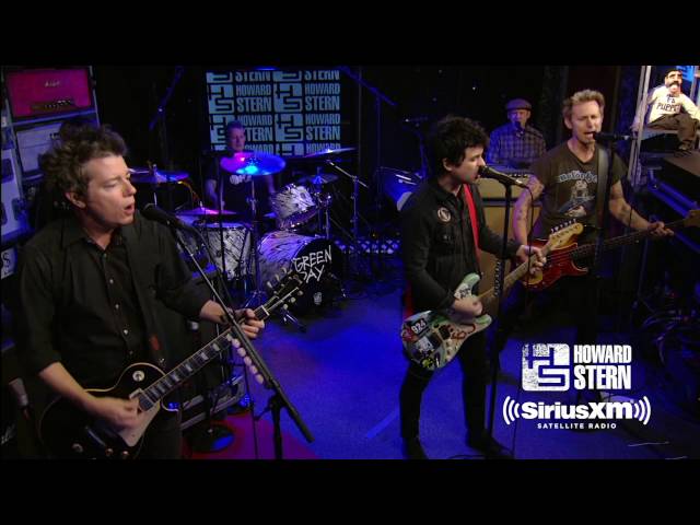 Green Day "Welcome to Paradise" Live on the Howard Stern Show