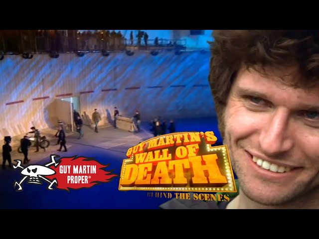 Guy Martin's Wall of Death - Behind The Scenes | Guy Martin Proper