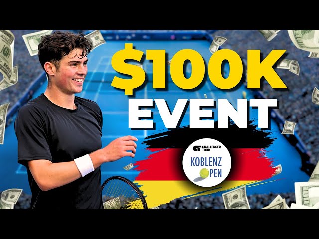 I Played My First Ever $100k Challenger Tour Event !!!