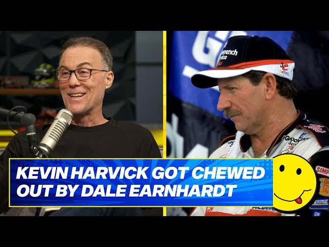 Kevin Harvick recalls the time he was CHEWED OUT by Dale Earnhardt | Harvick’s Happy Hour
