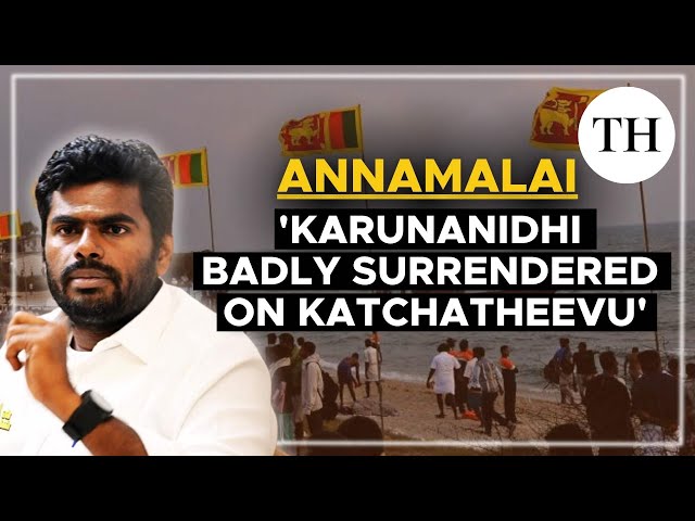 Annamalai exclusive interview | Katchatheevu issue and Coimbatore | Lok Sabha elections 2024