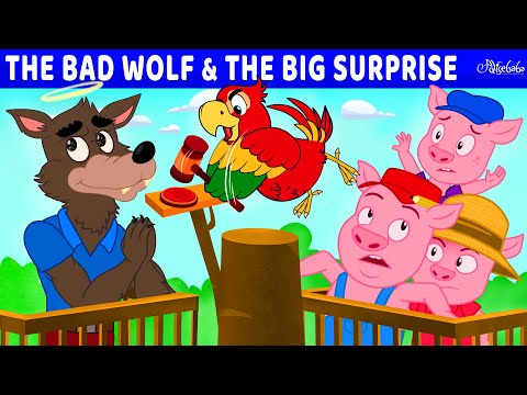 The Bad Wolf and the Big Surprise | Bedtime Stories for Kids in English | Fairy Tales