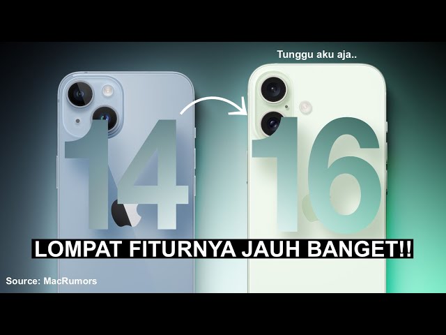 iPhone 14 VS iPhone 16 : Bakal Jadi Upgrade Paling WORTH IT!🔥 (Rumors & Comparison) 2024