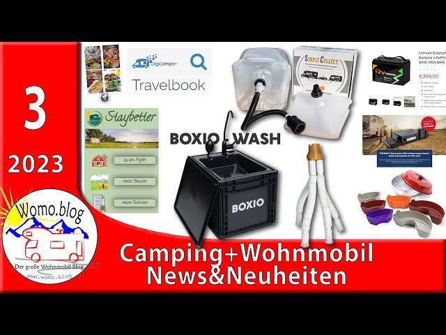 Camping und Wohnmobil News&Neuheiten 03/2023
