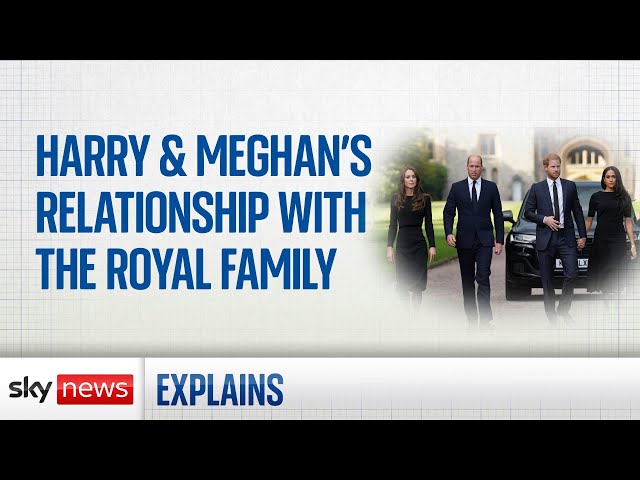 Harry and Meghan’s relationship with the Royal Family