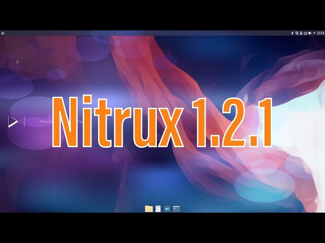 Checking Out Nitrux 1.2.1