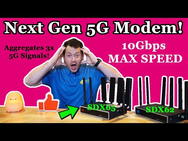 ✅Just Released! Next Gen 5G Cellular Modem - SDX65 - Chester Cheetah V2 Speed Test T-Mobile Internet