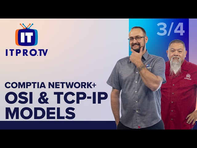 CompTIA Network+ (N10-008) OSI and TCP-IP Models | First 3 For Free