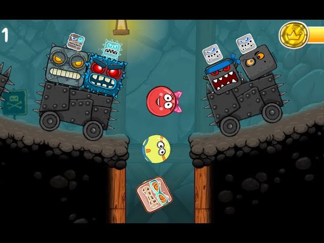 ALL 5 BOSS in RED BALL 4 KILLED by MINION BALL NEW UPDATE