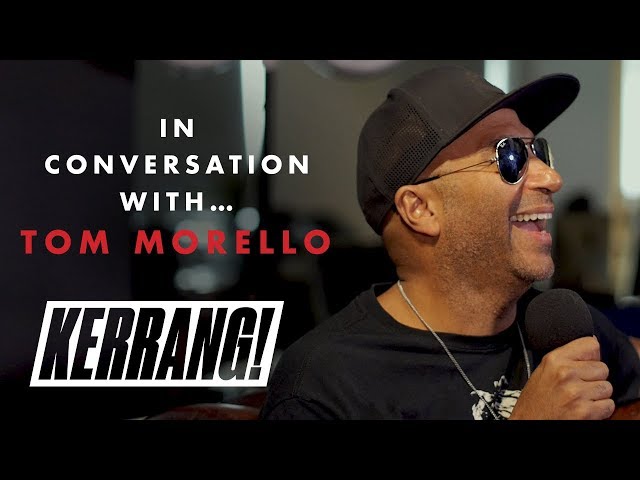 In Conversation With TOM MORELLO of RAGE AGAINST THE MACHINE & AUDIOSLAVE
