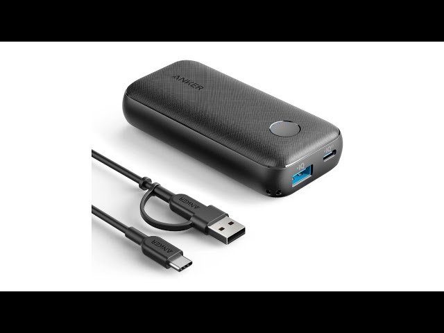 Review: Anker Portable Charger, 10000mAh Power Bank with USB-C Power Delivery (25W), PowerCore