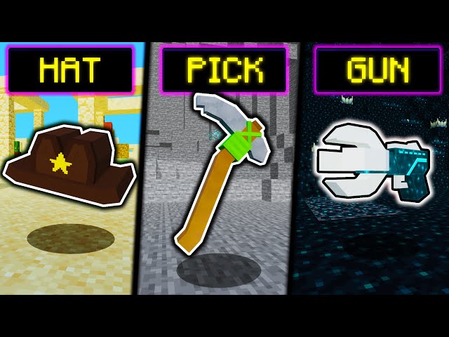 Minecraft Manhunt, But There's Biome Weapons...