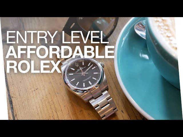 ENTRY LEVEL & AFFORDABLE ROLEX WATCH - OYSTER PERPETUAL 114300