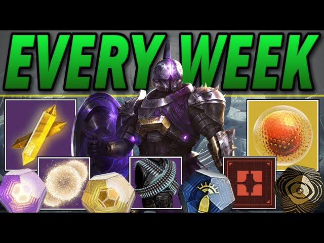11 Things You NEED To Start Doing in Destiny 2 EVERY WEEK... | Destiny 2