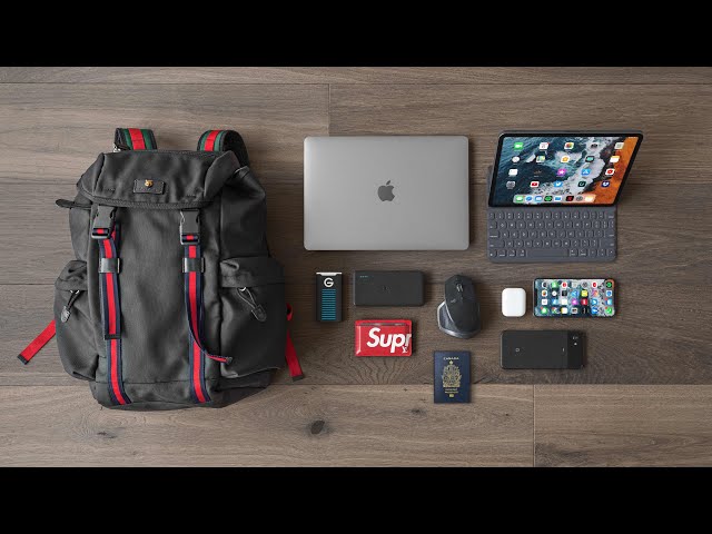 What's in my Travel Backpack 2019!