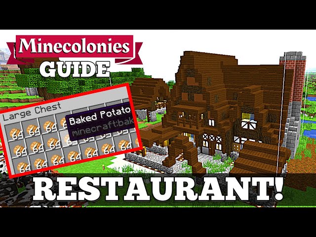 Minecolonies Guide - Auto-Feed Citizens! #13