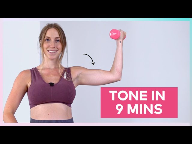 Tone Your Arms Workout - With Weights (QUICK + INTENSE)
