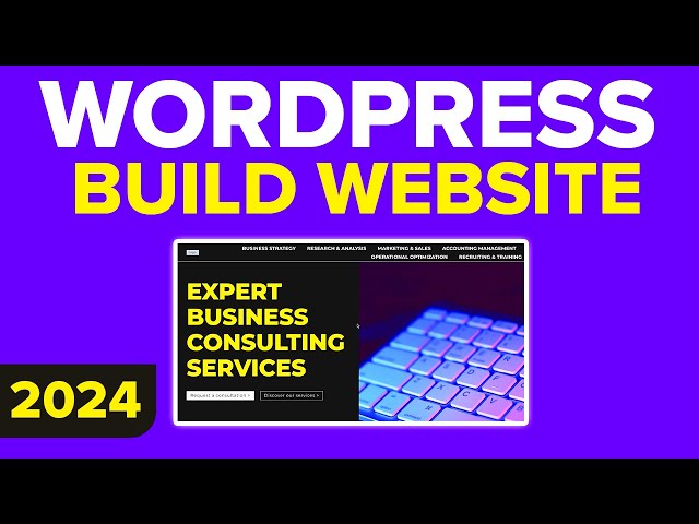 How to Build a Wordpress Website with Elementor Hosting Tutorial 2024