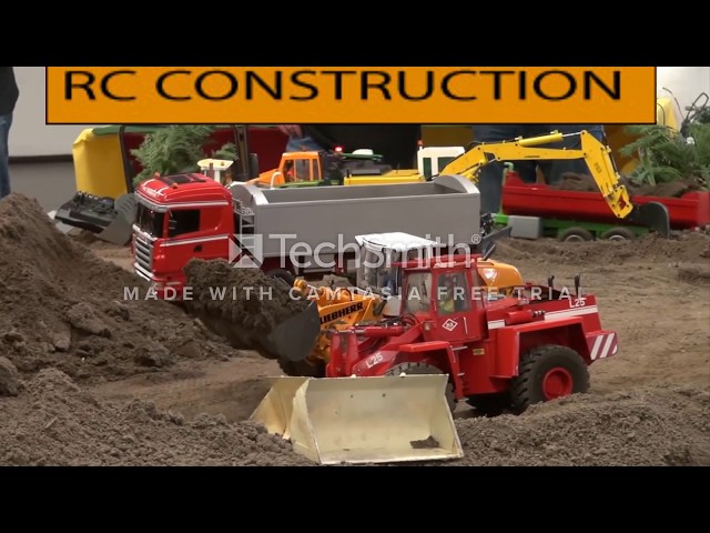 CONSTRUCTION  RC MODELS AND CONSTRUCTION MACHINES ..