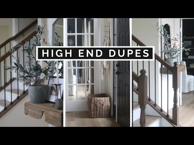 HIGH END VS THRIFT STORE | DIY ENTRYWAY MAKEOVER | DIY THRIFT FLIPS | DIY ACCENT WALL