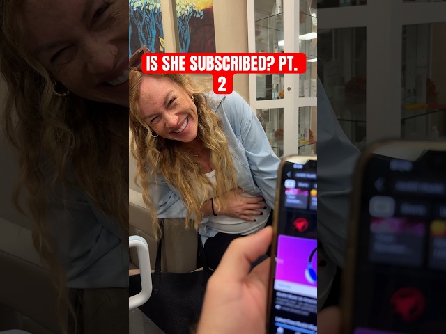 IS SHE SUBSCRIBED? PT. 2 #rockitmusic #funny