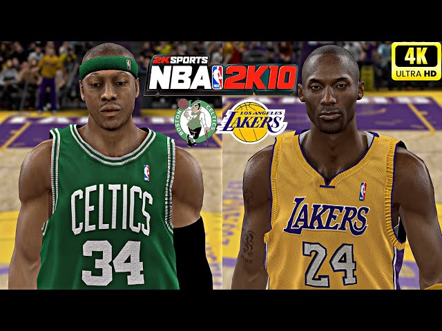 NBA 2K10 PS3 (4K60) | Lakers vs Celtics