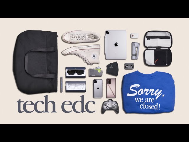 My Tech EDC + What's In My Bag 2020!