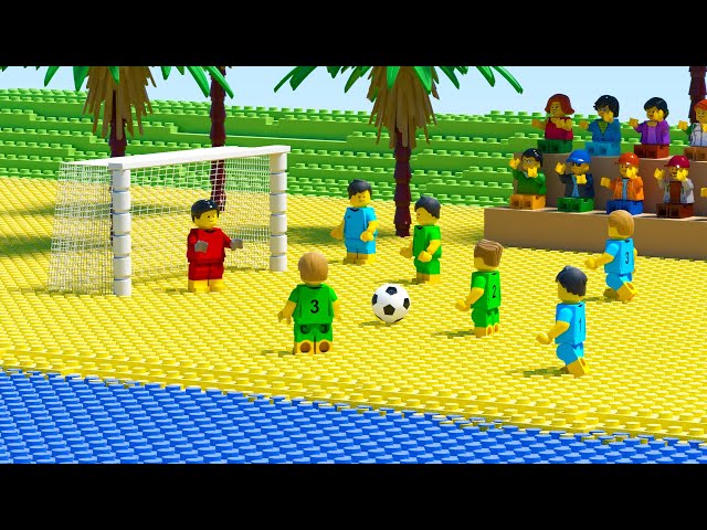 LEGO Beach Football Penalty Fail