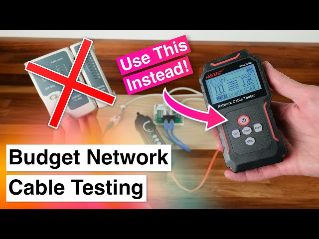This Budget Network Cable Tester is AWESOME! - Noyafa NF-8209S