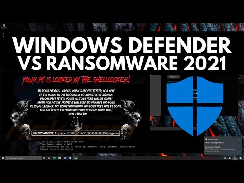 Windows Defender vs Ransomware in 2021