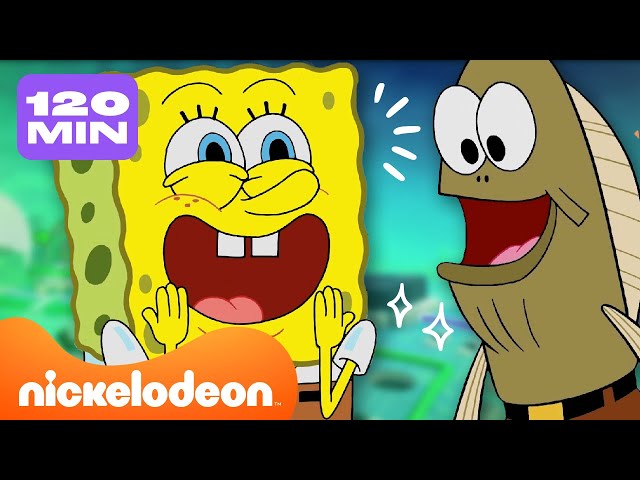 SpongeBob | Alle SpongeBob Hintergrundcharaktere ALLER ZEITEN - Teil 2 | Nickelodeon Nederlands