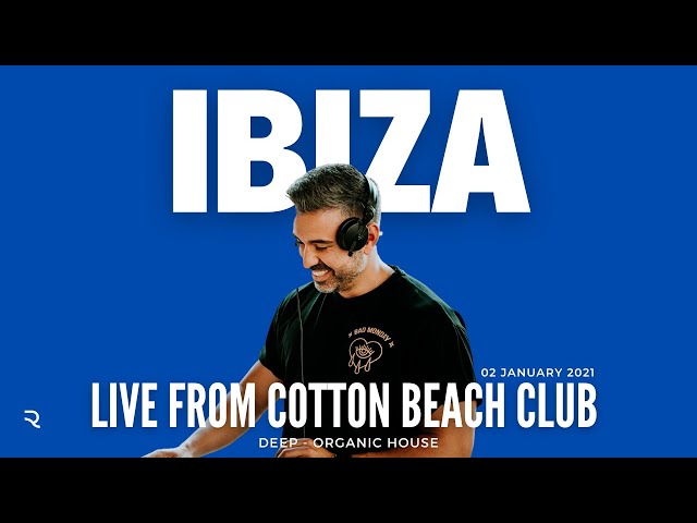 Rayco Santos @ COTTON BEACH CLUB IBIZA (02.01.2020) | Deep House, Beach Sounds, Balearic