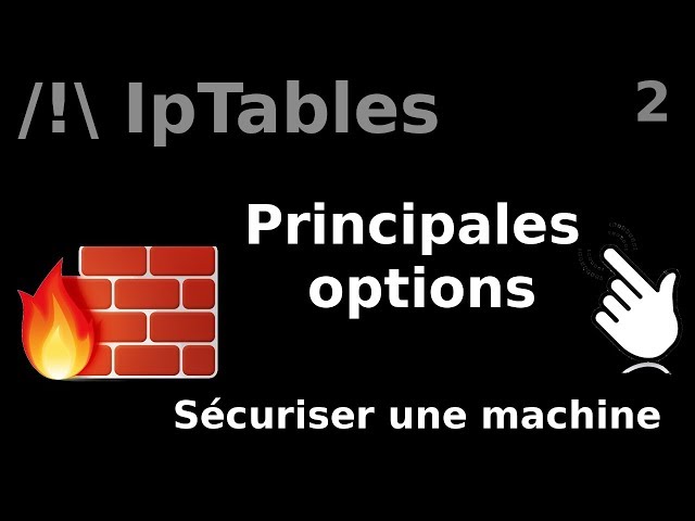 Main options - #Iptables 02