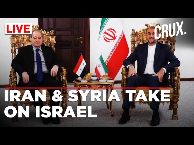 Iran & Syria's Foreign Ministers Hold Joint Briefing One Week After Israel's Damascus Embassy Strike