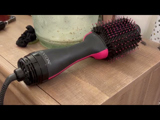 REVLON One Step Volumizer Enhanced 1 0 Hair Dryer and Hot Air Brush Review, Fast SALON BLOWOUT at Ho