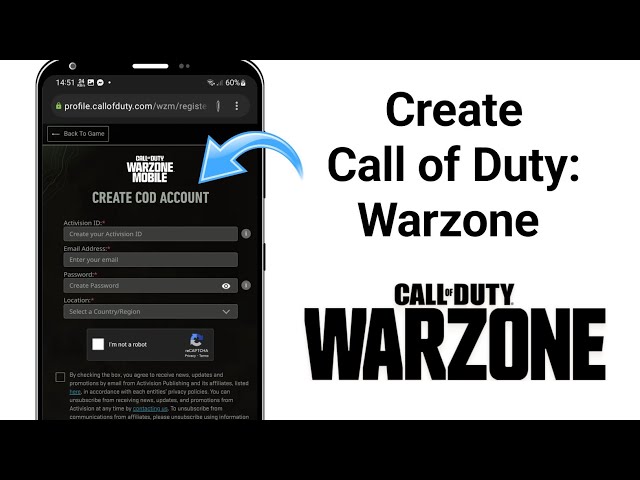 How to sign up call of duty warzone mobile | How to sign up in cod warzone 2024