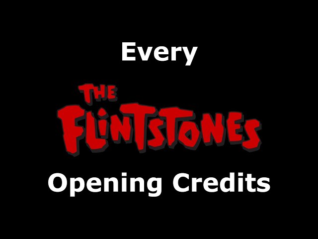 Every Opening Titles to The Flintstones