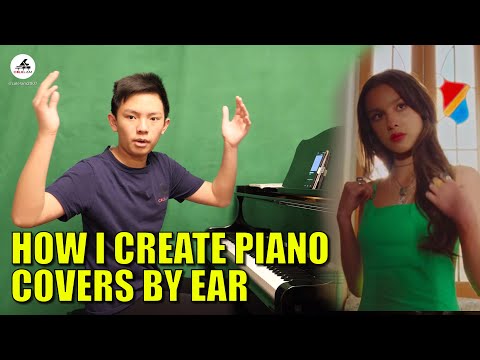 How I Create A Piano Cover By Ear - behind The Scenes - Deja Vu | Cole Lam 14 Years Old