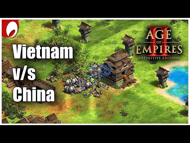 Vietnamese vs Chinese | Age of Empires 2 Definitive Edition
