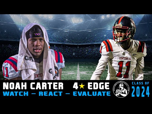 4⭐ Edge: Noah Carter | Highlight Review | #WRE24