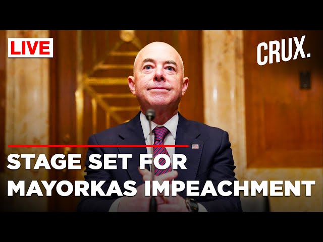 US Senate Set For Showdown On Mayorkas Impeachment | House Republicans Send Articles Of Impeachment