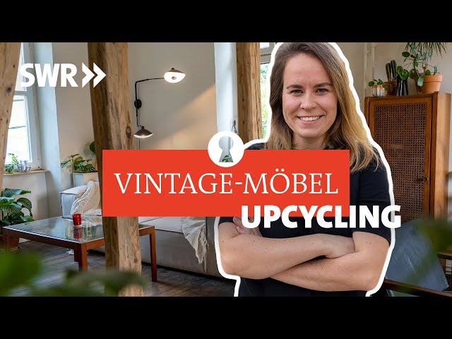 Sustainable and stylish renovation of an old building with upcycling furniture | SWR Room Tour