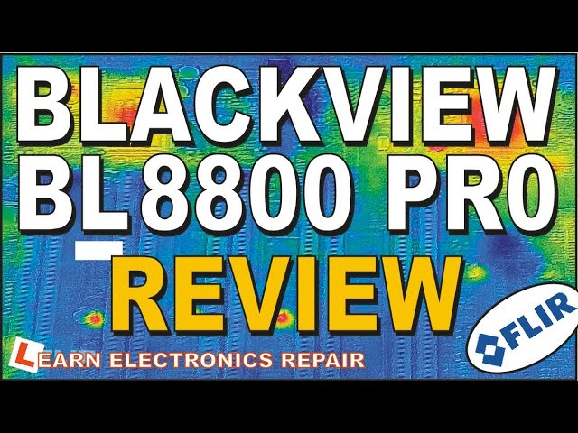 Blackview BL8800 Pro Rugged Mobile Phone With FLIR Thermal Camera REVIEW - Good For Repair Work?