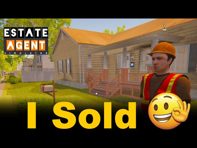 🤯i Sold my House For 370000$ in Estate agent Simulator