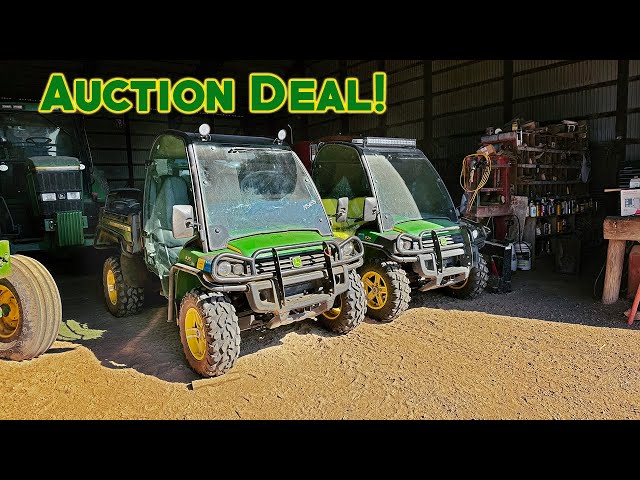 Did We Really Need Two John Deere Gators? | Scott Implement Auction 2024